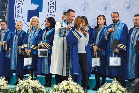 PAÜ’de Akademik yükselme, atama töreni yapıldı