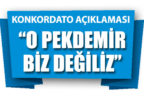 O Pekdemir biz değiliz