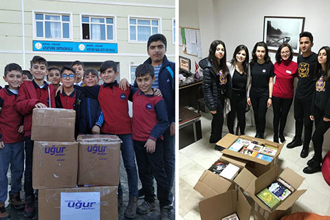 Uğur Okulları’ndan Bingöl’e kardeşlik eli