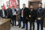 Ülkücülerden Kaymakam Uslu’ya ziyaret