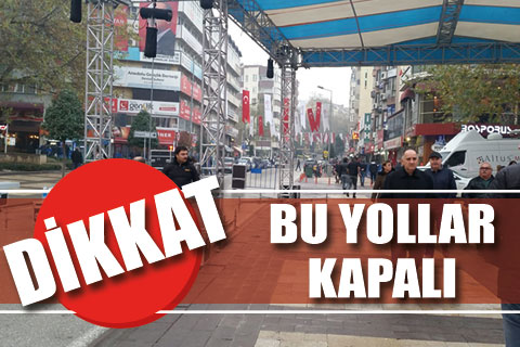 Cumartesi günü Delikliçınar’a bağlı yollar kapalı olacak
