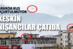 Özel güvenlik havada, keskin nişancılar çatıda