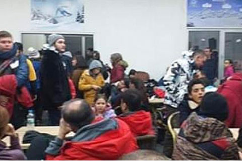 Bozdağ’da 100 kişi mahsur kaldı