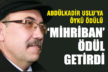 Denizlili Öykü Yazarı Abdülkadir Uslu’dan bir başarı daha…