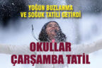 Eğitime kar ve don molası