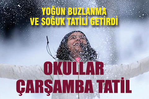 Eğitime kar ve don molası