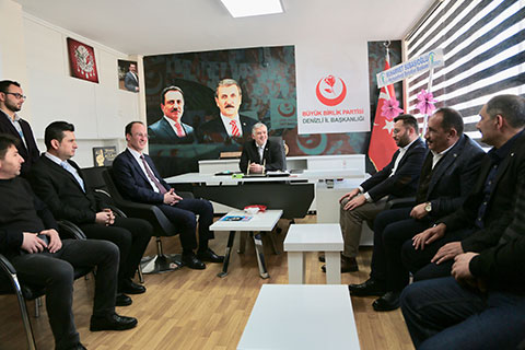 Pamukkale Adayı Örki’den BBP’ye ziyaret