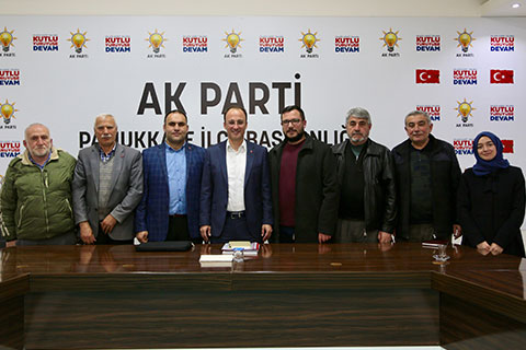 Örki mahalle başkanlarıyla buluştu