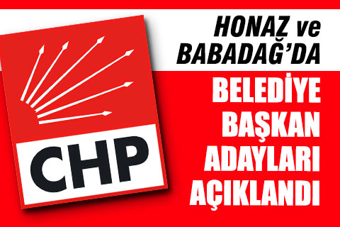 CHP 2 ilçenin daha adayını belirledi