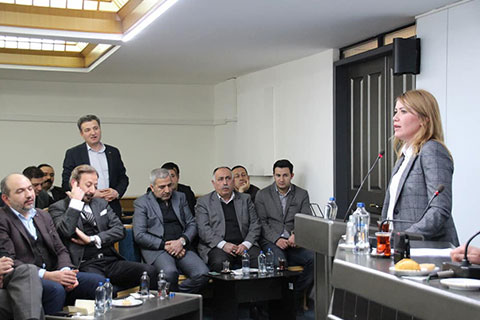 Merkezefendi Adayı Doğan iş dünyasına seslendi
