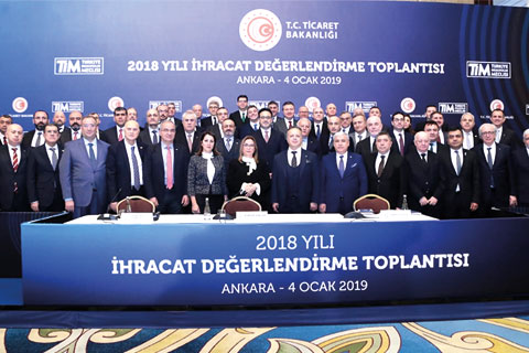 Denizlili ihracatçılar 2019 yılının hedefini belirledi