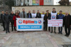 Eğitim-İş’ten maaş promosyonu protestosu