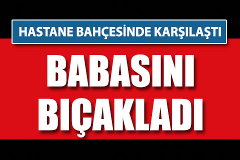 16 yaşındaki kız çocuğu babasını bıçakla yaraladı