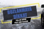 Gece buzlanma ve dona dikkat