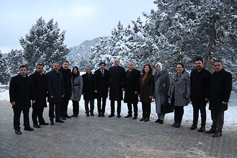 Kurtulmuş, Bağbaşı Yaylası ve teleferiğe hayran kaldı