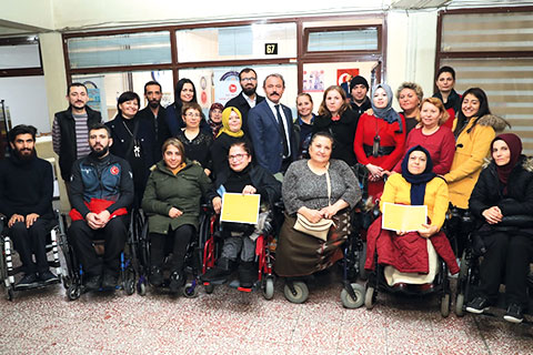 Milletvekili Şahin Tin, özel insanları ziyaret etti