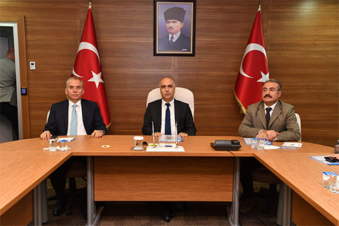 Seçim güvenliği toplantısı yapıldı