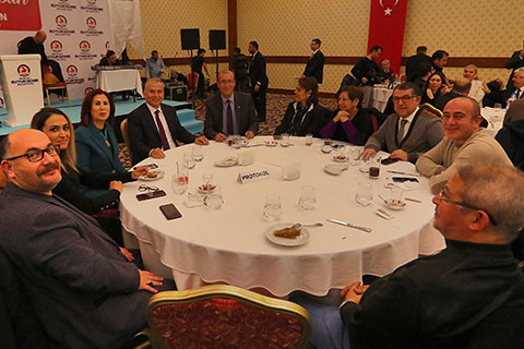 Başkan Zolan basın mensuplarıyla buluştu