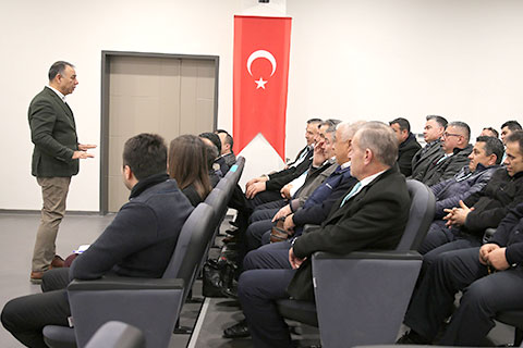 Şoförlere, stres yönetimi ve farkındalık eğitimi