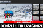 13 ayrı kamera ile Denizli 1 tık uzağınızda