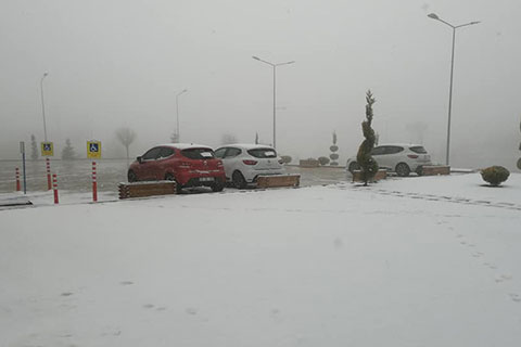 Dikkat! Cankurtaran’da kar başladı