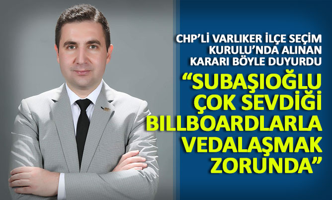 Siyasi partiler 1-30 Mart tarihleri arasında billboardları kullanamayacak