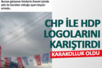 CHP ile HDP logolarını karıştırdı, karakolluk oldu