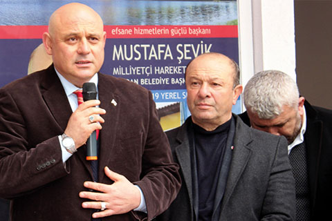 Cumhur İttifakı adayı Şevik, Seçim Bürosu’nu açtı