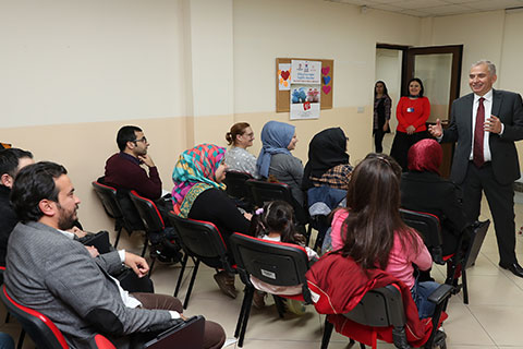 İlk ders Başkan Osman Zolan’dan