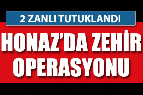 Honaz’da 2 kişi uyuşturucudan tutuklandı