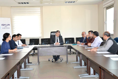 Denizli İŞKUR’da Mesleki Bilgi Toplantısı yapıldı