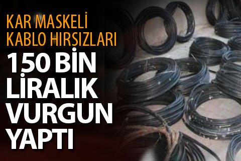 Fabrikalardan kablo hırsızlığı yapan 3 kişi tutuklandı