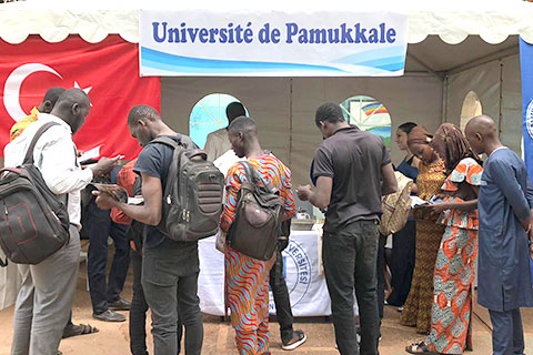 PAÜ, Afrika’daki eğitim fuarına katıldı