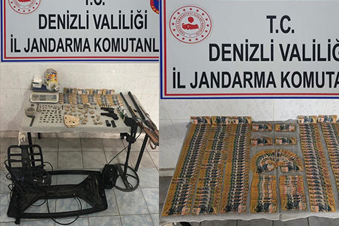 Jandarmadan sahte para ve tarihi eser operasyonu