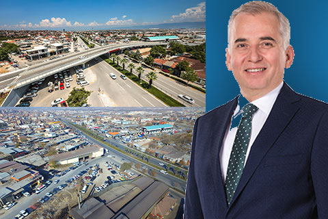 Sanayi bağlantı yolu kazandırıyor