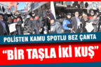 Polisten kamu spotlu bez çanta