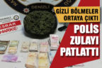 Gizli bölmelerden 1.5 kilogram esrar maddesi ve 73 bin lira para çıktı