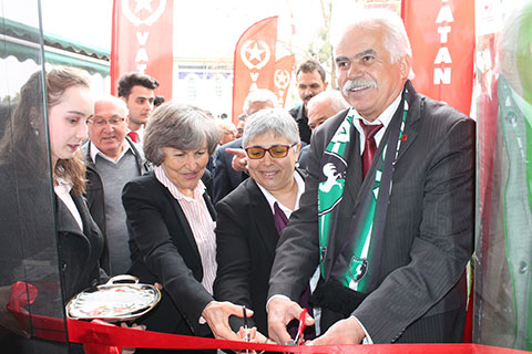 Vatan Partisi seçim bürosu açıldı