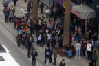 Sarsıntı sonrası panik anları