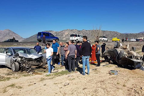 Acıpayam’da kaza: 4 yaralı
