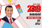 Babadağ’da yönetim değişti, seçimi CHP adayı Ali Atlı kazandı