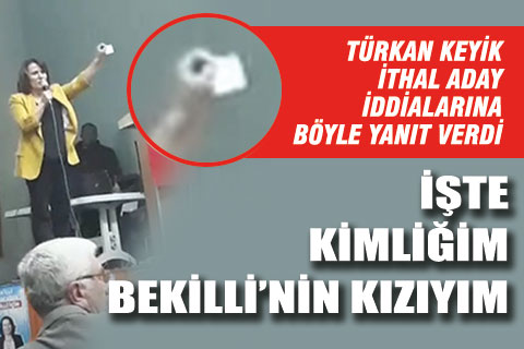 Türkan Keyik: “Bekilli’nin kızıyım”