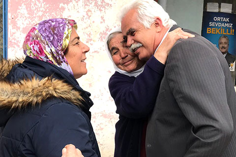 Güleç; memleketi Bekilli’de coşkuyla karşılandı
