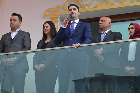 MHP Kayseri Milletvekili İsmail Özdemir Şevik için oy istedi