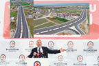 Açılışı yapılan yeni çevre yolunu görenler havaalanına benzetti
