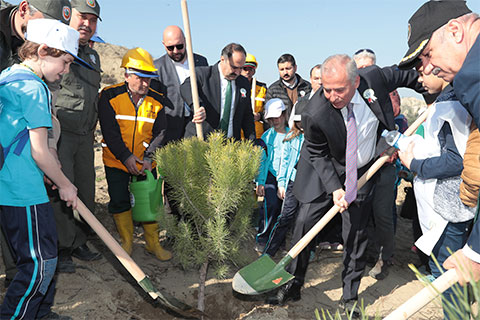 2 milyon fidan toprakla buluşacak