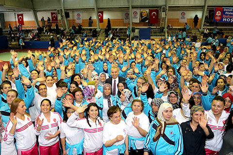 Büyükşehir belediyesinin kadınlara olan destekleri devam ediyor