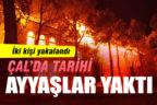 Çal Gazi Okulu’nu yaktıkları iddiasıyla iki kişi gözaltına alındı