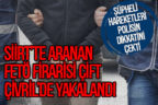 Siirt’te aranan FETÖ firarisi çift Çivril’de yakalandı