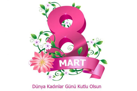 Kadınlar, gününü kutluyor